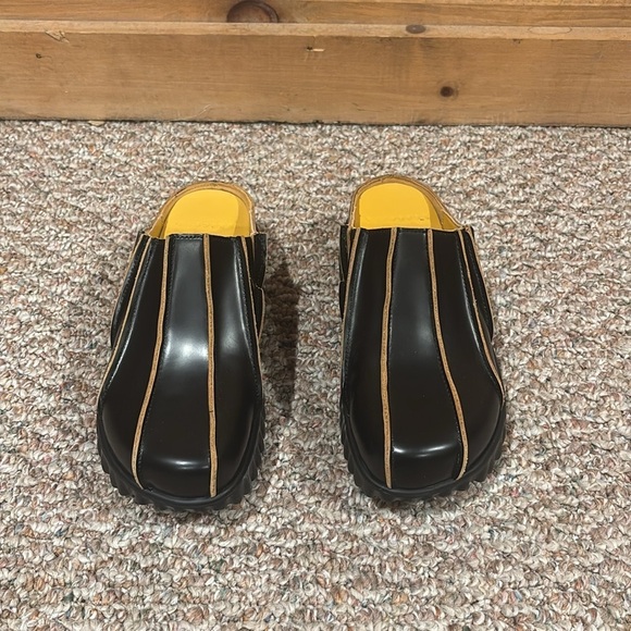 4CCCCEES Waffle House platform ridged clog